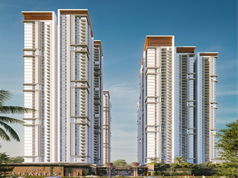 Vasavi Atlantis apartment towers in Narsingi, Hyderabad