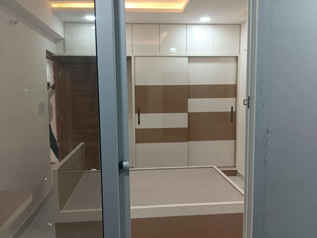 Bedroom · Wardrobe detailing in a Space Crafts client home