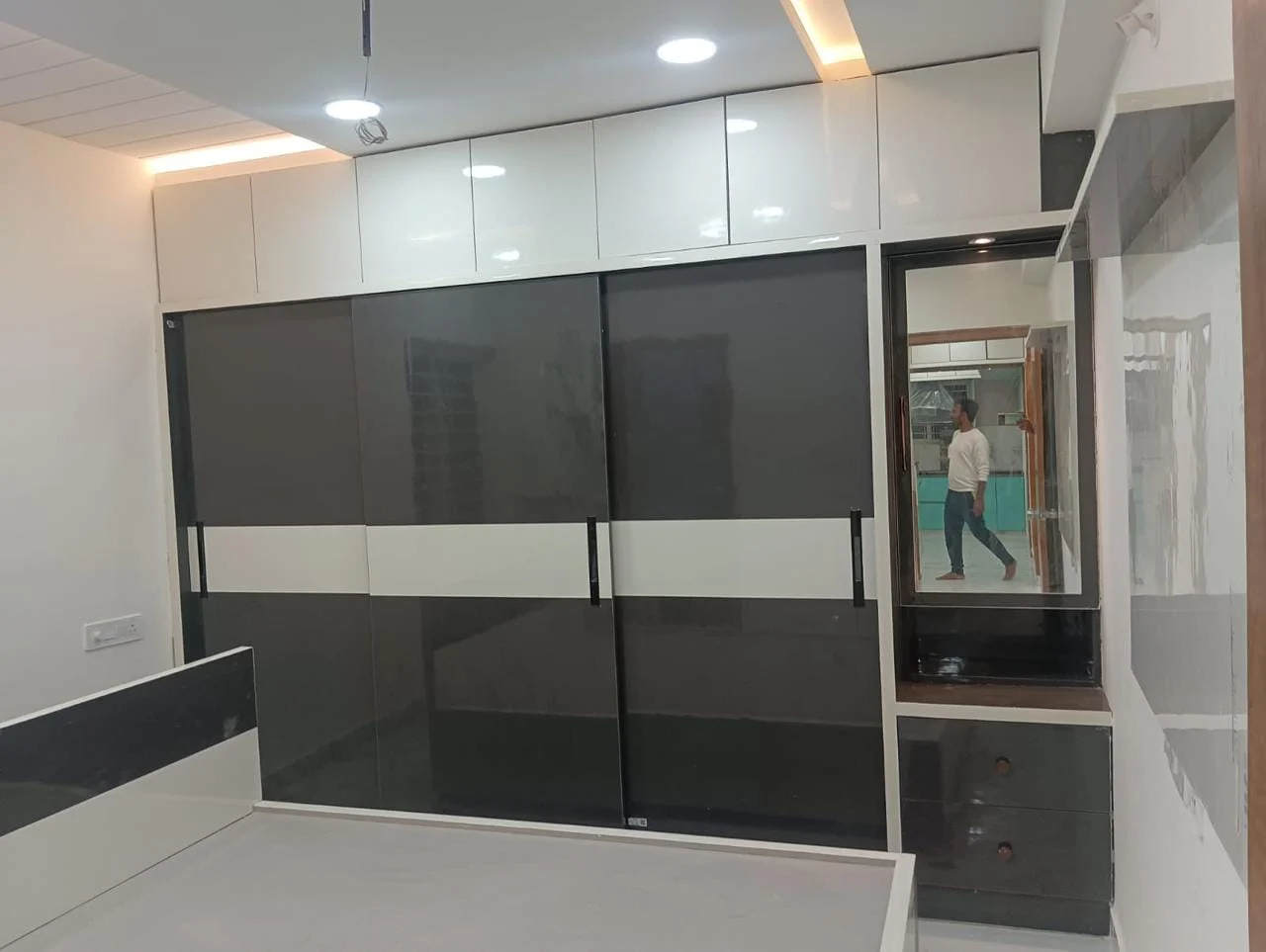 Bedroom · Bespoke joinery in a Space Crafts client home