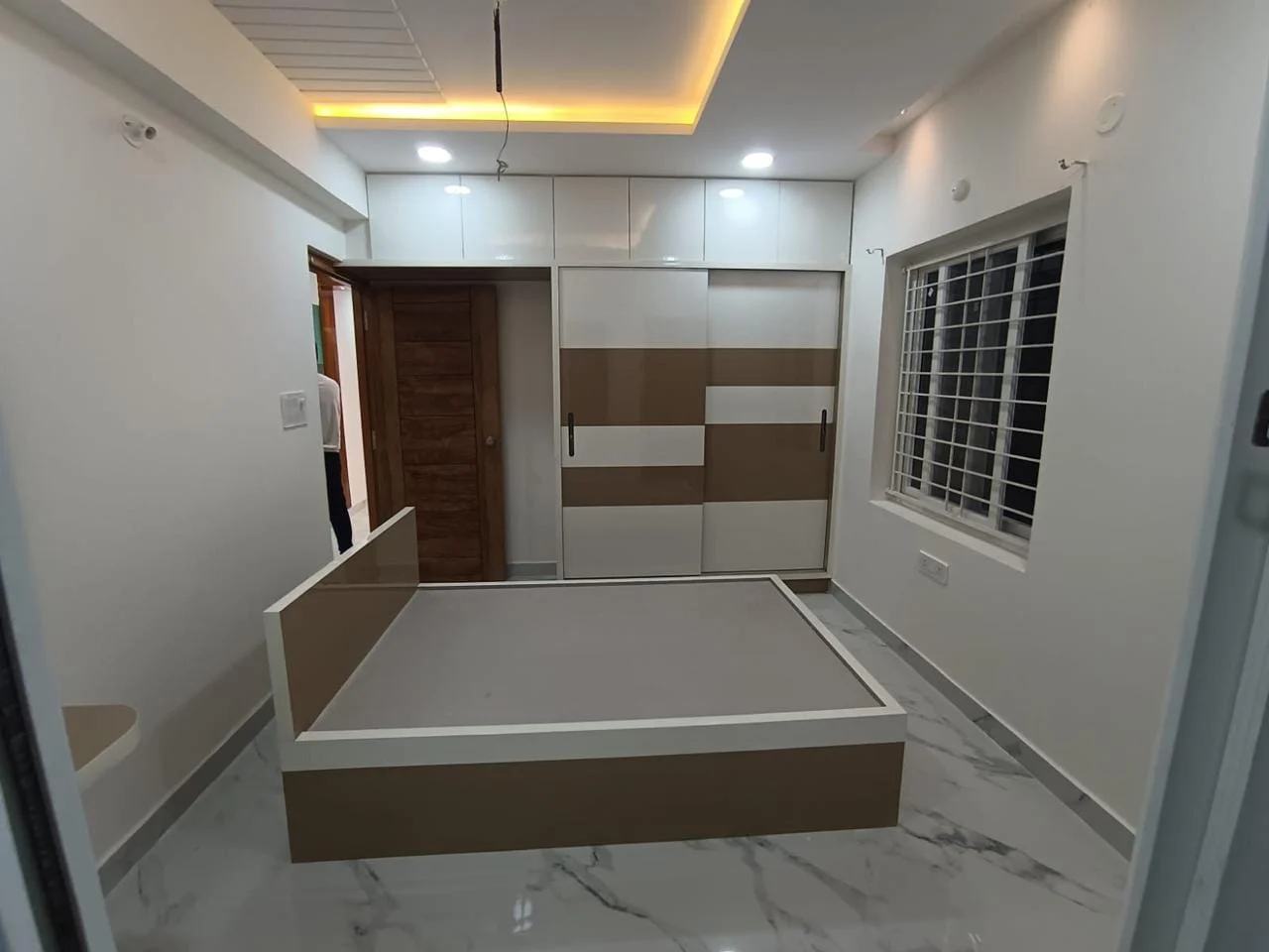Bedroom · Layout & lighting in a Space Crafts client home