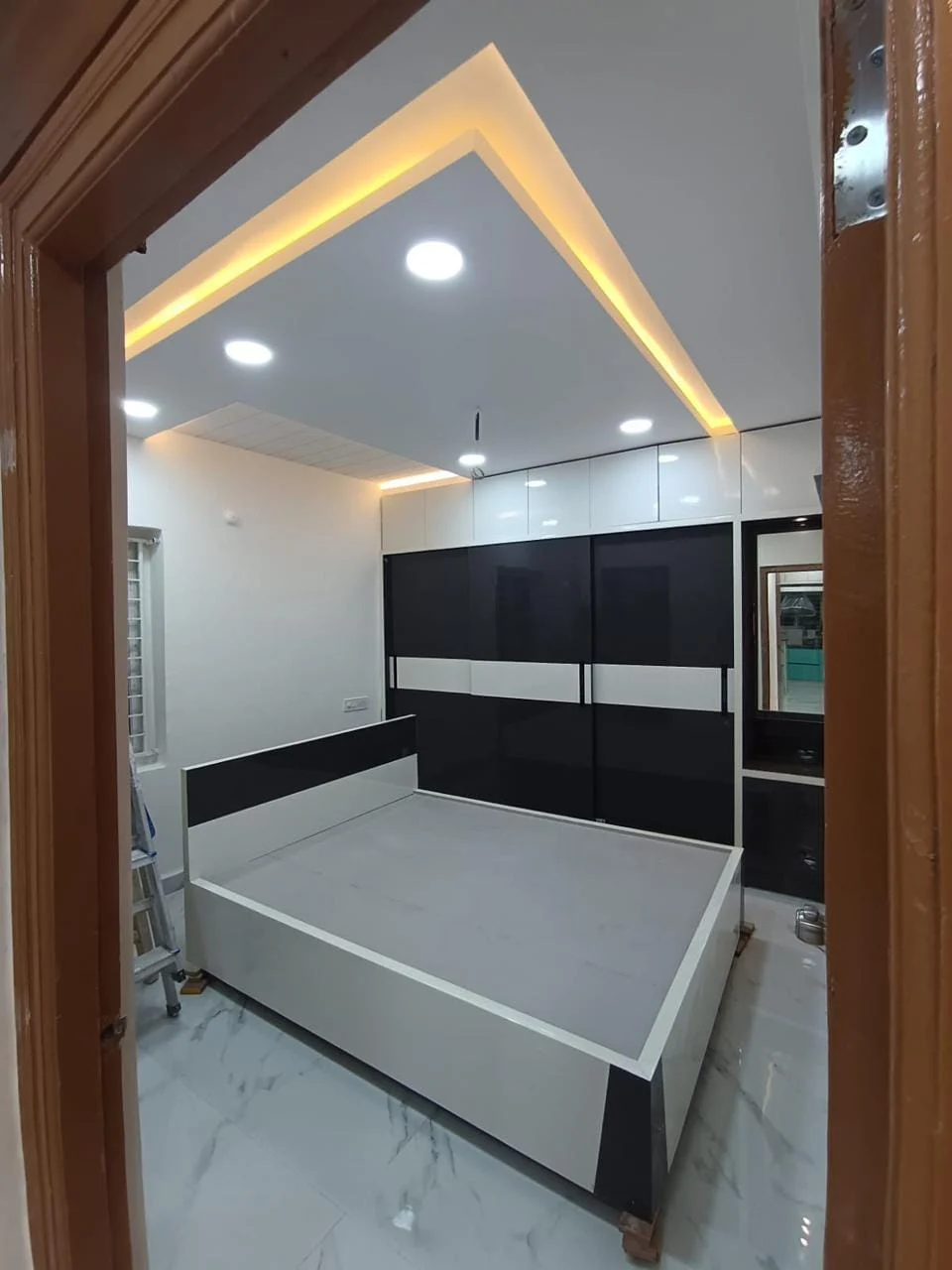 Bedroom · Ceiling & joinery in a Space Crafts client home