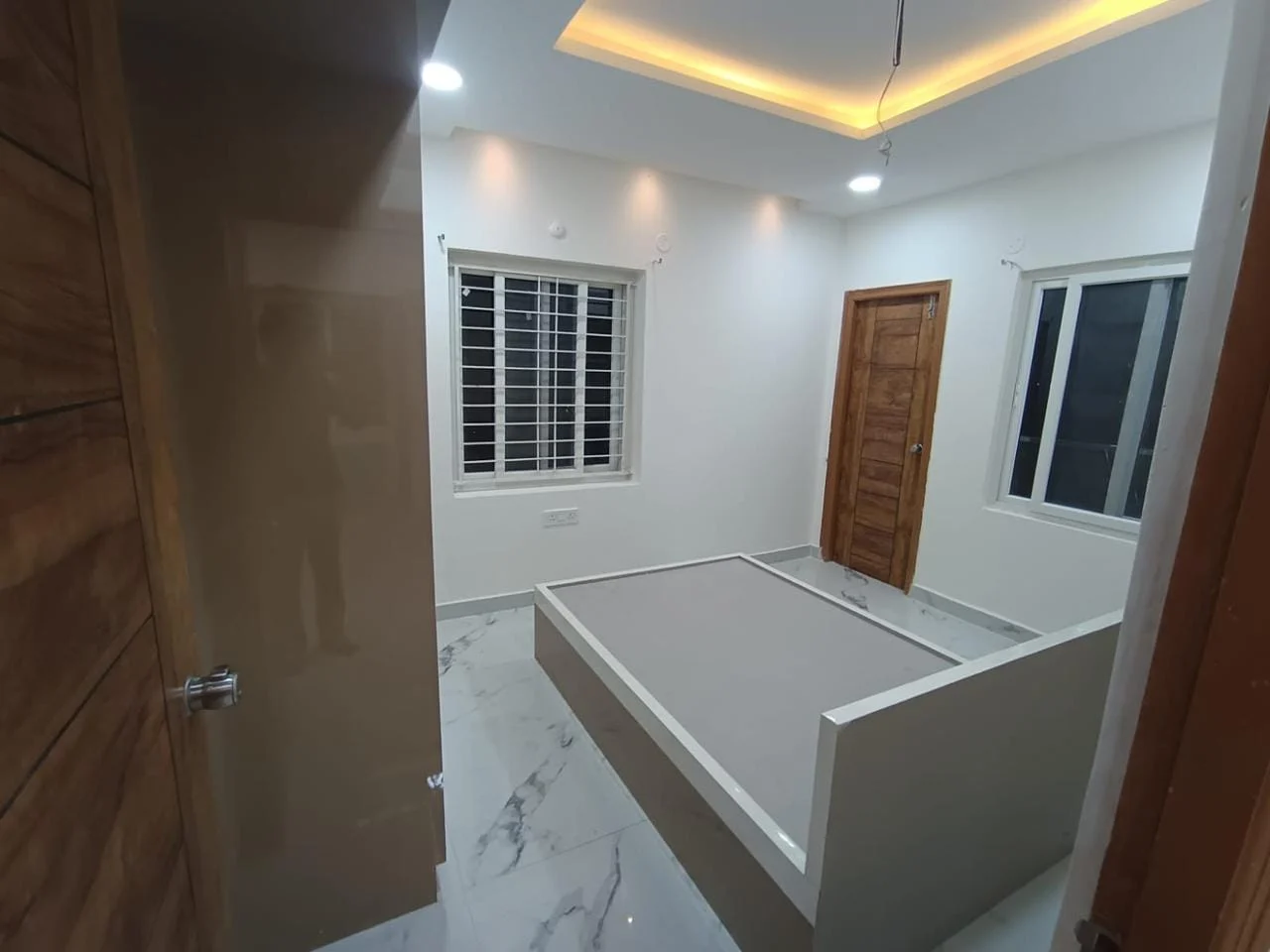Bedroom · Built-in storage in a Space Crafts client home