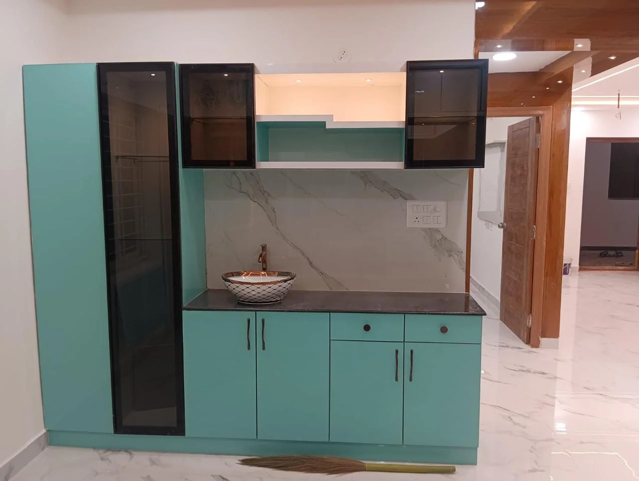 Kitchen · Storage & finishes in a Space Crafts client home