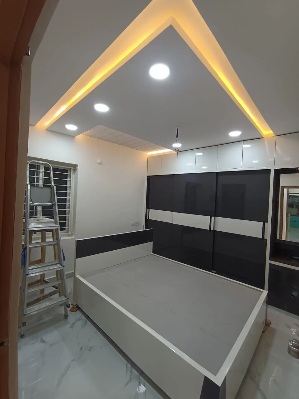 Bedroom · Ceiling details in a Space Crafts client home