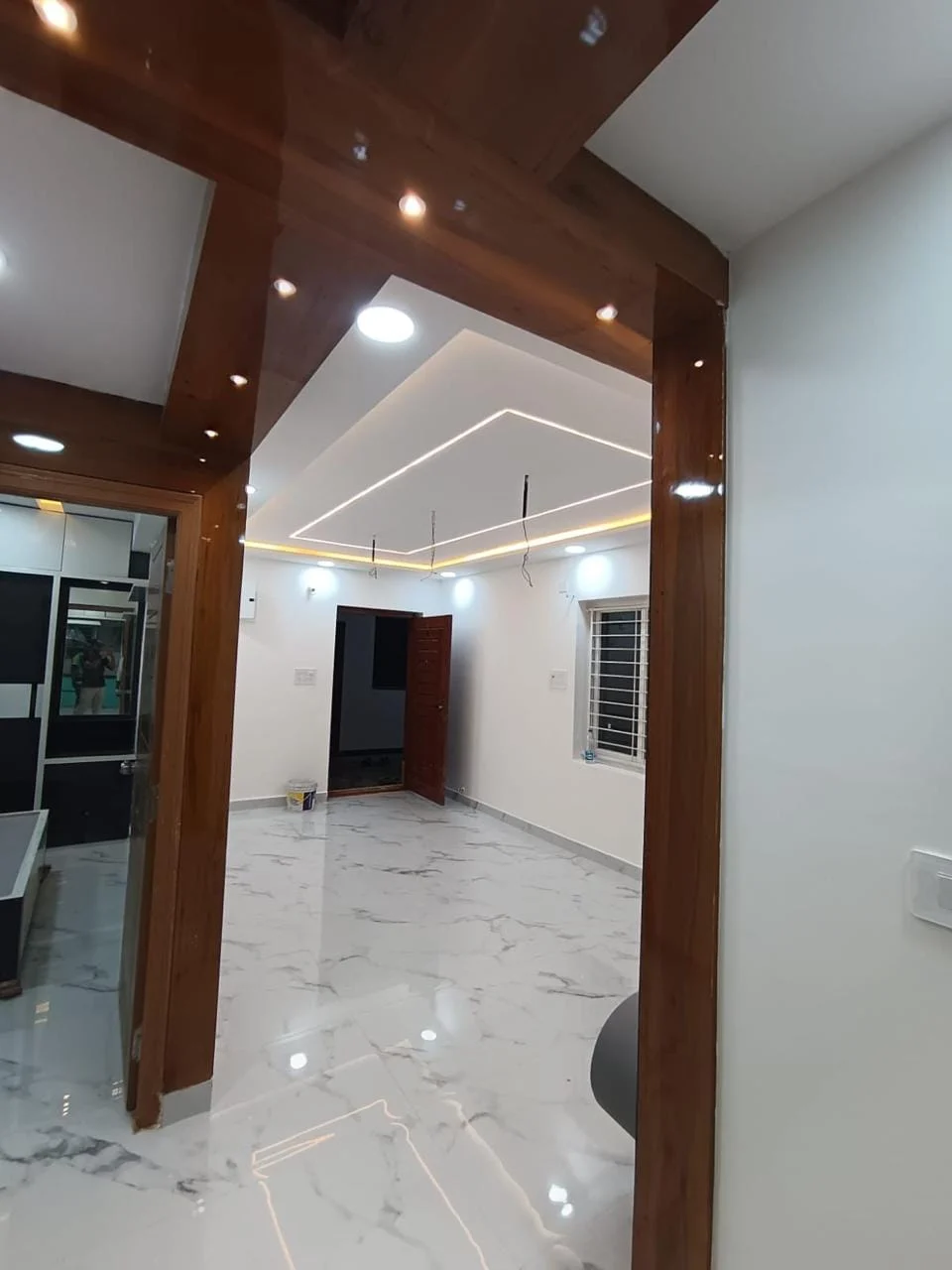 Passage · Joinery & lighting in a Space Crafts client home